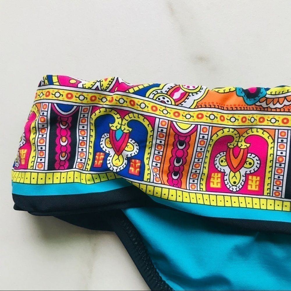 NWT Trina Turk Black Banded Bikini Bottoms - Picture 3 of 6